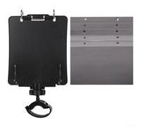 AugustknowU Lira per clarinetto con cartellina per marcia, compatibile con clarinetto e oboe in Sib e chiave e dotata di clip ad anello in metallo