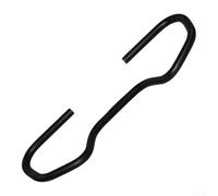 AugustknowU Manubrio a farfalla in alluminio per bici da turismo e trekking compatibile con attacco da 25,4 mm e 31,8 mm di diametro 580 mm di larghezza (106-1)
