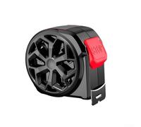 AugustknowU Metro a nastro in acciaio con funzione autobloccante, impermeabile e resistente alla ruggine, adatto per misurazioni precise in edilizia e attività domestiche (5 m)