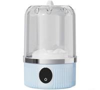 AugustknowU Mini lavatrice portatile ricaricabile tramite USB, per biancheria intima, calzini, batteria da 3000 mAh, fino a 20 lavaggi per carica (D)