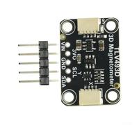 AugustknowU Modulo triassiale del magnetometro di TLV493D compatibile con gli ecosistemi di QT e di Qwiic per la prototipazione e lo sviluppo rapidi