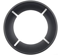 AugustknowU Paravento in metallo smaltato satinato per bruciatore a gas progettato per ridurre al minimo lo sbalzo della fiamma e massimizzare l'efficienza termica