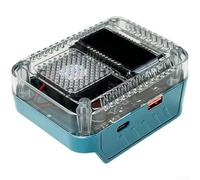 AugustknowU PD3 1 140W Adattatore caricabatterie rapido con tipo C per batteria al litio Bosch 18V dotato di due porte USB con 0, display digitale, e protezione da sovracorrente, sovratensione