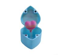 AugustknowU Per romantiche scatole puzzle 3D a forma di cuore in plastica per sorprese personalizzate in occasioni emotive significative (scatola blu)