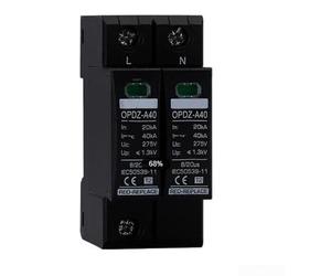 AugustknowU PER SPD OPDZ-A40 Dispositivo di protezione contro le sovratensioni progettato per scatole solari di combinazione di PV e pannelli di distribuzione CC con valutazione nominale di scarica