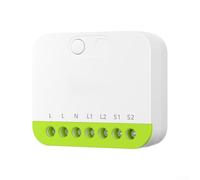 AugustknowU Per Zigbee Smart Switch per MINI-ZB2GS con 2 canali 16A gestione del carico e integrazione con assistente