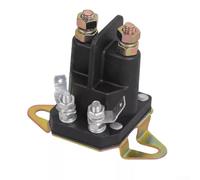 AugustknowU Relè di avviamento elettromagnetico 100A per equitazione per tosaerba con costruzione in alluminio che supporta l'impegno ripetuto del motorino di avviamento