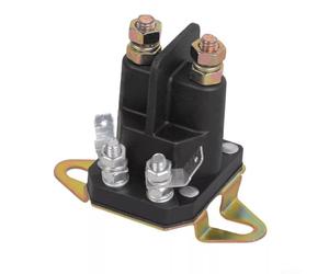 AugustknowU Relè di avviamento elettromagnetico 100A per equitazione per tosaerba con costruzione in alluminio che supporta l'impegno ripetuto del motorino di avviamento