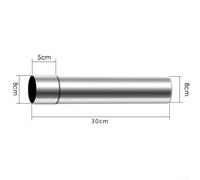 AugustknowU Rivestimento per canna fumaria in acciaio inossidabile, gestione efficiente del calore per sistemi di riscaldamento (8 cm 30 cm)