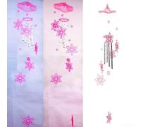 AugustknowU Scacciaspiriti da appendere con tubi di metallo e campane per la decorazione del ponte del giardino del cortile crea un'atmosfera rilassante all'aperto (2#)