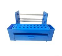 AugustknowU Scatola portaoggetti in PVC per attrezzi da officina, inclusi cacciaviti, pinzette e piccoli oggetti hardware (blu)