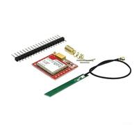 AugustknowU Scheda madre GSM GPRS basata su MicroSIM, per compatibilità globale Quad Band, connessione seriale accensione automatica, indicatore di stato del segnale visivo