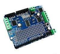 AugustknowU Schermo di controllo del motore TB6612 per le piattaforme ARDUINO compreso il modulo doppio H-Bridge indirizzabile di Leonardo Due I2C