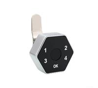 AugustknowU Serratura a impronte digitali per armadi da ufficio e cassetti, con controllo tramite app, chiavi temporanee e porta di ricarica USB (30 mm)