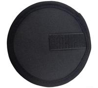 AugustknowU Set di 8 coperture per esche in poliestere, 15,2 cm, per proteggere le esche e mantenere l'integrità dell'amo durante l'uso (nero)