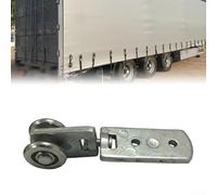 AugustknowU Singola puleggia dell'acciaio inossidabile per le automobili della tenda con il supporto incorporato della ferrovia di guida per migliorare la stabilità ed il controllo