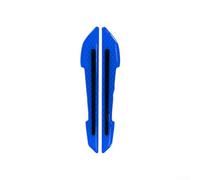 AugustknowU Strisce riflettenti per specchietto retrovisore dell'auto e paraurti con rivestimento epossidico resistente ai graffi su entrambi i lati e luminosità riflettente microprisma (blu)