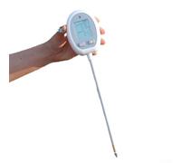 AugustknowU Suolo per PH Moisture Light Tester 3 in 1 con ampio schermo LCD e sonda ergonomica flessibile per valutazione dei parametri del suolo del giardino in tempo reale
