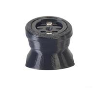 AugustknowU Supporto in plastica per computer da bici e fari accesi per bici pieghevoli Brompton A C P con rinforzo a vite (nero)