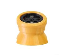 AugustknowU Supporto in plastica per computer da bici e fari accesi per bici pieghevoli Brompton A C P con rinforzo a vite (giallo)