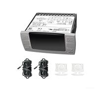 AugustknowU Termostato del regolatore di temperatura dell'unità di raffreddamento del frigorifero 120V per la regolazione precisa del clima in celle frigorifere e refrigeratori per bevande W0302184
