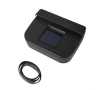 AugustknowU Ventola di raffreddamento per radiatore auto con ventilazione ad energia solare, circolatore d'aria per interni del veicolo per mantenere condizioni fresche e fresche (piccola)