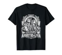 Augusto E Livia Dinastia di Roma Pax Romana Maglietta