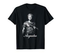 Augusto Imperatore Romano Antica Roma Cesare Statua Maglietta