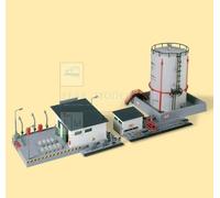 12264 Auhagen HO Complesso deposito combustibili scala 1:87 kit montaggio