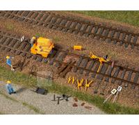 AUHAGEN 41670 - Set utensili per lavori ferroviari di linea. Scala H0 1:87