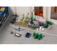 AUHAGEN 41682 - Set accessori da officina auto. Scala H0 1.87