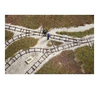 Auhagen 41701 H0f binari da miniera a scartamento ridotto