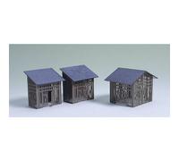 Auhagen 42 636 H0/TT capanni, kit 2 pz. Kit da montare