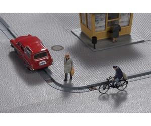 AUHAGEN 42656 Scala HO Bordi per marciapiede - lunghezza parti diritte 828 mm