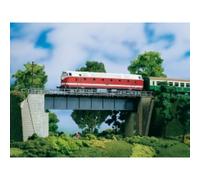 Auhagen H0 11341 - Ponte IN Acciaio 327 x 65 X 110 MM Kit Merce Nuova