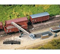 Auhagen H0 11414 - Attrezzature di Rampa Carico Kit Costruzione Merce Nuova