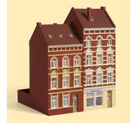Auhagen H0 11417 - Case Cittadine Schmidtstraße No. 27/29 Kit Merce Nuova