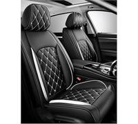 AUHOAZ Auto Pelle Set Coprisedili per VW T-ROC 2018-2026, PU Set Copri-Sedile Fodere Anteriori E Posteriori Protezioni Traspirante Accessori Interno,White Black