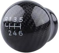 Auitoer Pomello del cambio da corsa Per Focus per Fiesta MK7 MK8 ST Cambio manuale a 6 velocità Pomello del cambio pomello del cambio