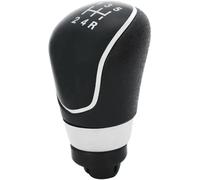 Auitoer Pomello del cambio da corsa Per MK7 per Focus C-Max 5 6 per velocità Pomello del cambio per auto Testa leva maniglia pomello del cambio(Black 5 Speed)