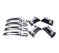 Auitoer Rivestimento della maniglia esterna della porta Car Exterior Door Handle for Kia for sorento 2.4L 3.5L 2011-2015 Or Inside Interior Front Rear Left Right(Inside Outside Kit)