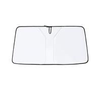 AUJSHDH Parasole Auto, per Fiat 500/500C/500E/Abarth 500 2007-2022 Ombrello Parasole Parabrezza Anteriore Pieghevole Parasole Auto Parabrezza Anti-UV, Isolation Thermique,S(136 * 65cm)