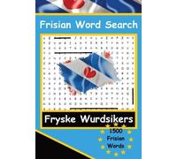 Auke de Haan Frisian Word Search Puzzles The Frisian Language Fryske (Tascabile)