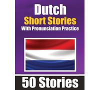 Auke de Haan Sk 50 Short Stories in Dutch with Pronunciation Practic (Tascabile)