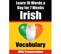 Auke de Haan Skriuwer Com Irish Vocabulary Builder (Tascabile)