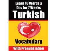 Auke de Haan Skriuwer Com Turkish Vocabulary Builder (Tascabile)