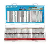 AUKENIEN 340 Pezzi 34 Valori 1/2W Diodi Zener 0,5W Diodo Assortimento Kit