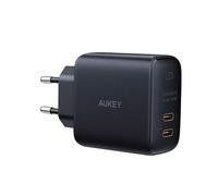 Aukey Caricatore da parete PD a doppia porta da 45W con tecnologia di alimentazione GaN