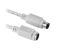 Aukson R22 PS/2 maschio a PS/2 femmina cavo prolunga mouse e tastiera PS/2 per mouse rotondo PS2, prolunga tastiera 130 cm