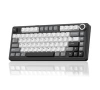 Aula F75 HE - Tastiera da gioco wireless, interruttore magnetico con | Tastiera da gioco al 75%, scatto rapido, polling 8K, funzionamento regolabile da 0,01 mm, retroilluminazione RGB